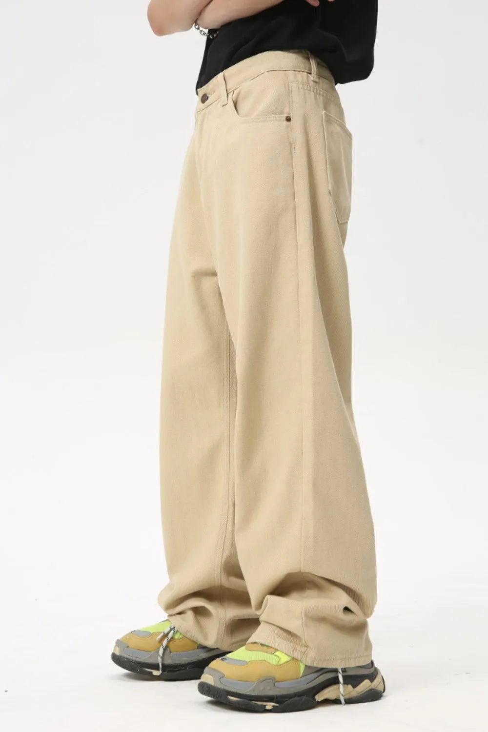 Wide Leg Jeans with Pockets Carauana Store