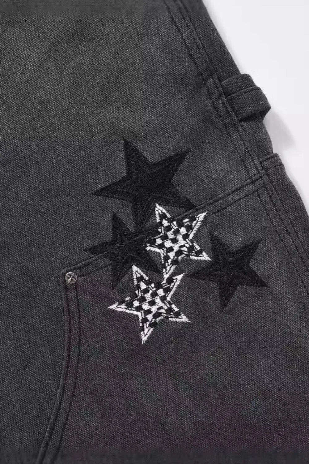 Men's Pocketed Star Jeans Carauana Store