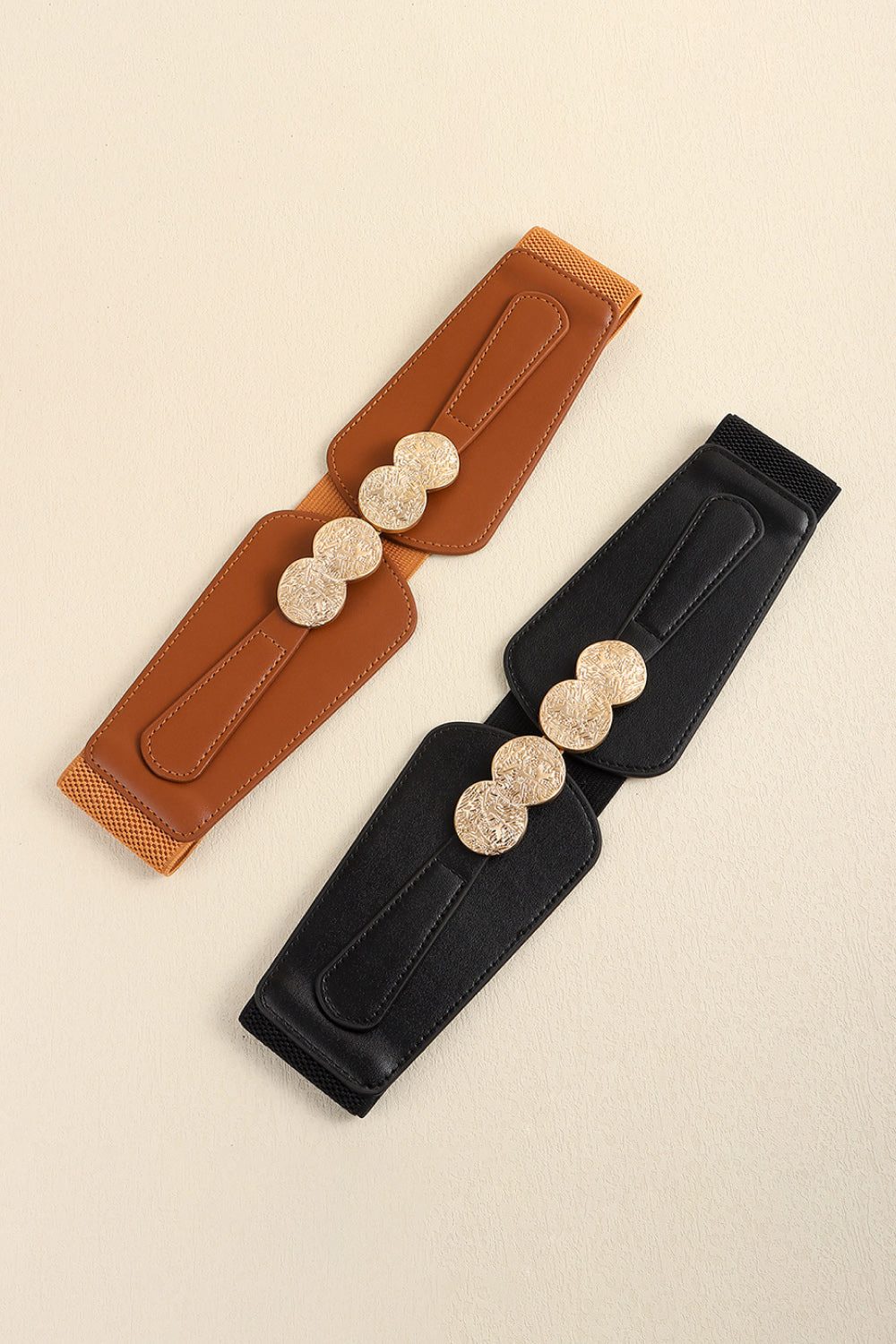 Alloy Buckle Elastic Belt Carauana Store