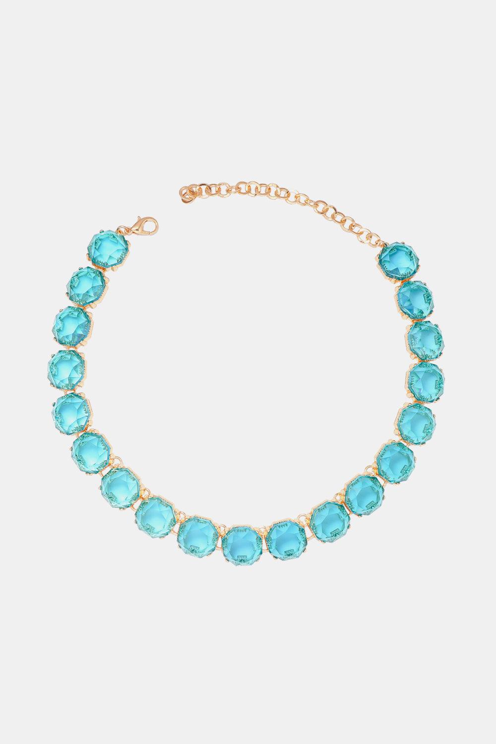 Zinc Alloy Resin Necklace Carauana Store