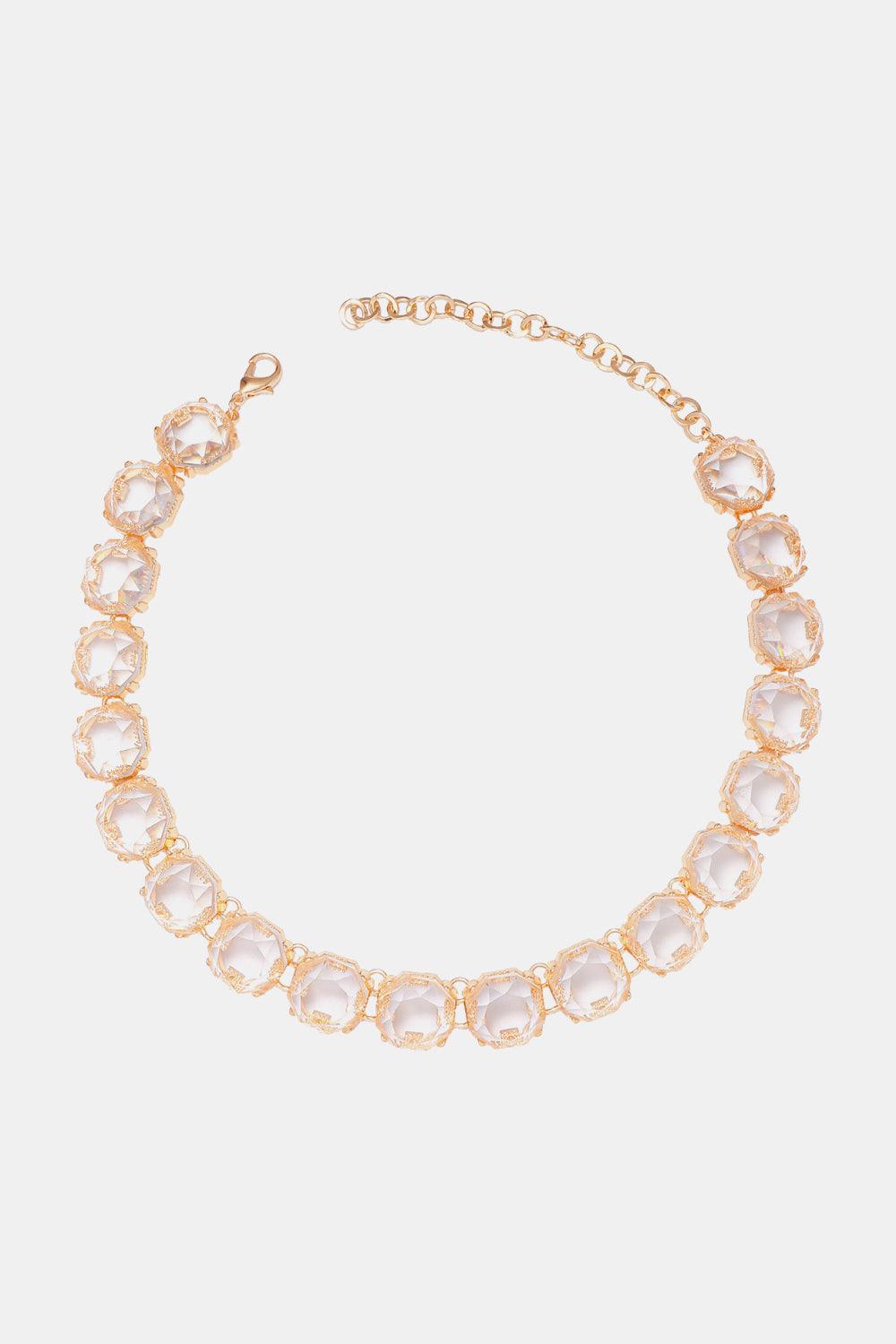 Zinc Alloy Resin Necklace Carauana Store
