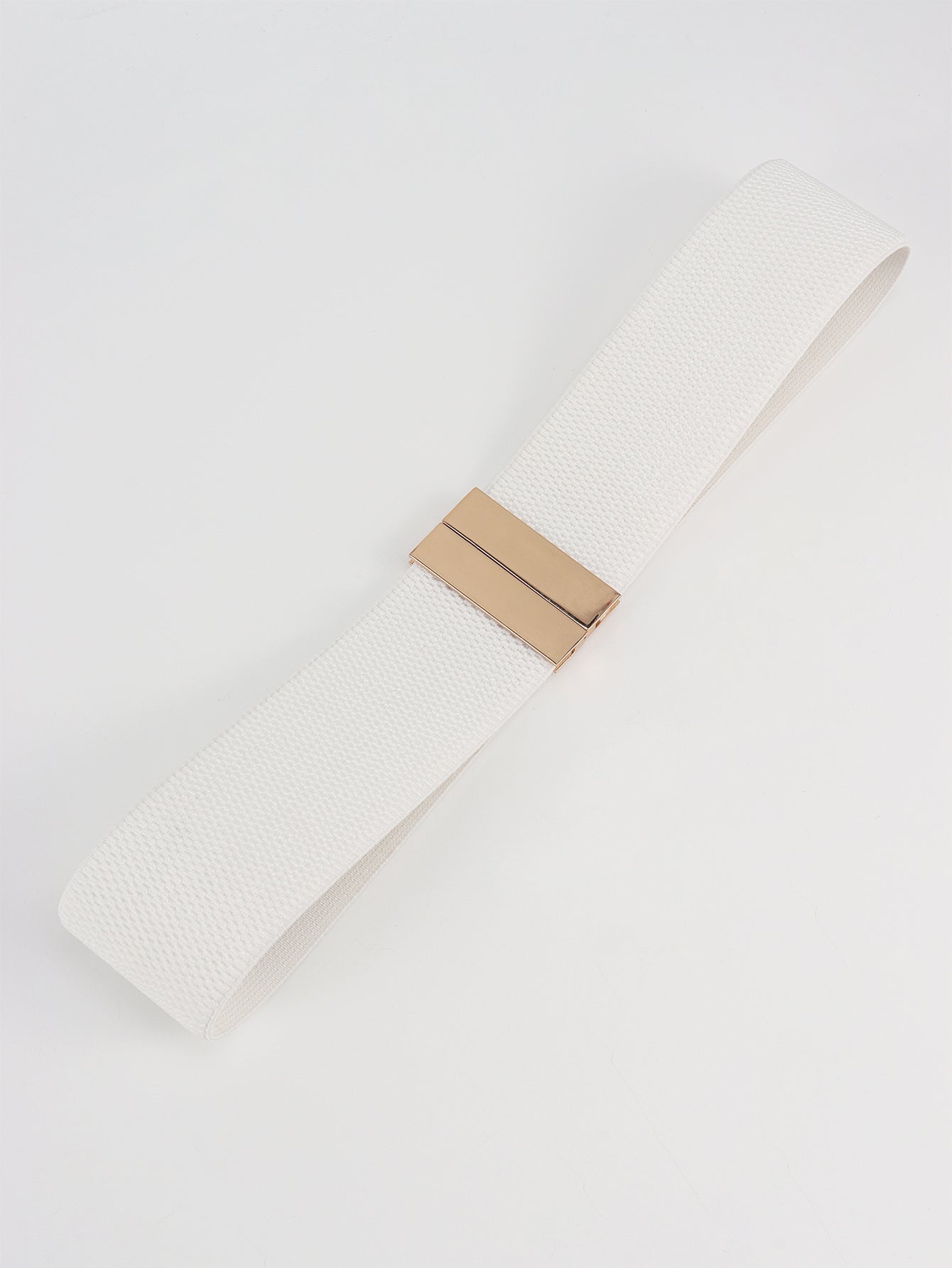 Alloy Buckle Elastic Belt Carauana Store