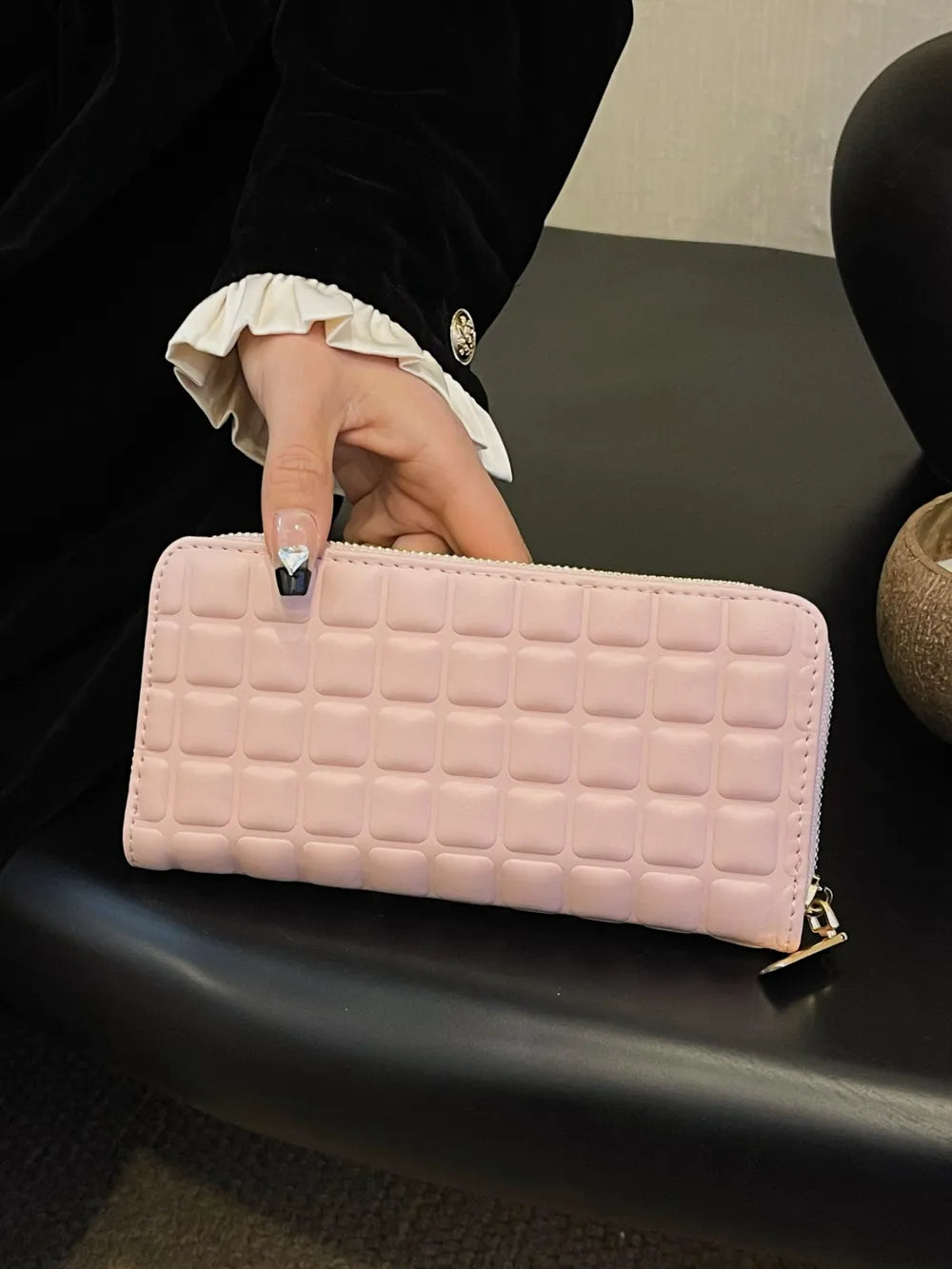 PU Leather Solid Color Wallet Carauana Store