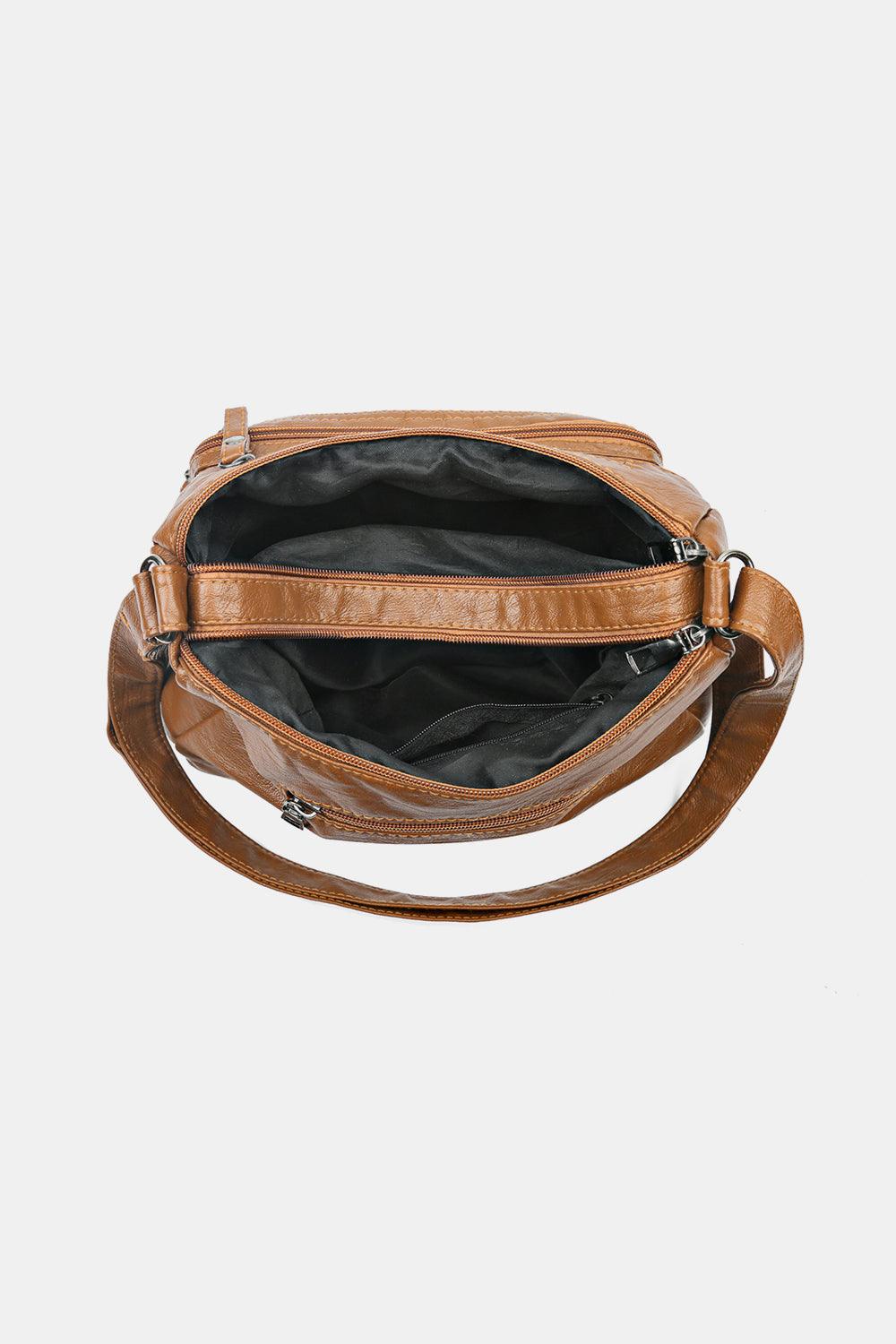 PU Leather Adjustable Strap Shoulder Bag Carauana Store