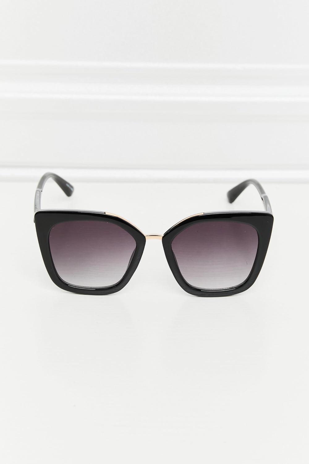 Cat Eye Full Rim Polycarbonate Sunglasses Carauana Store