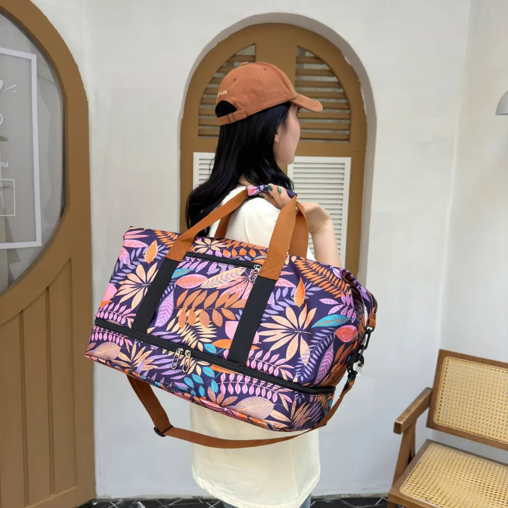 Canvas Printed Travel Bag Carauana Store