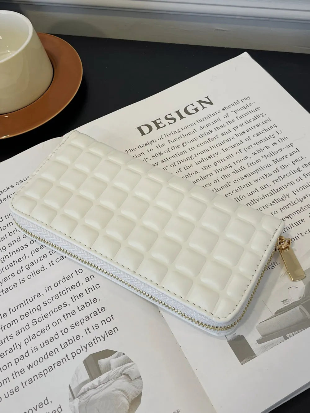 PU Leather Solid Color Wallet Carauana Store