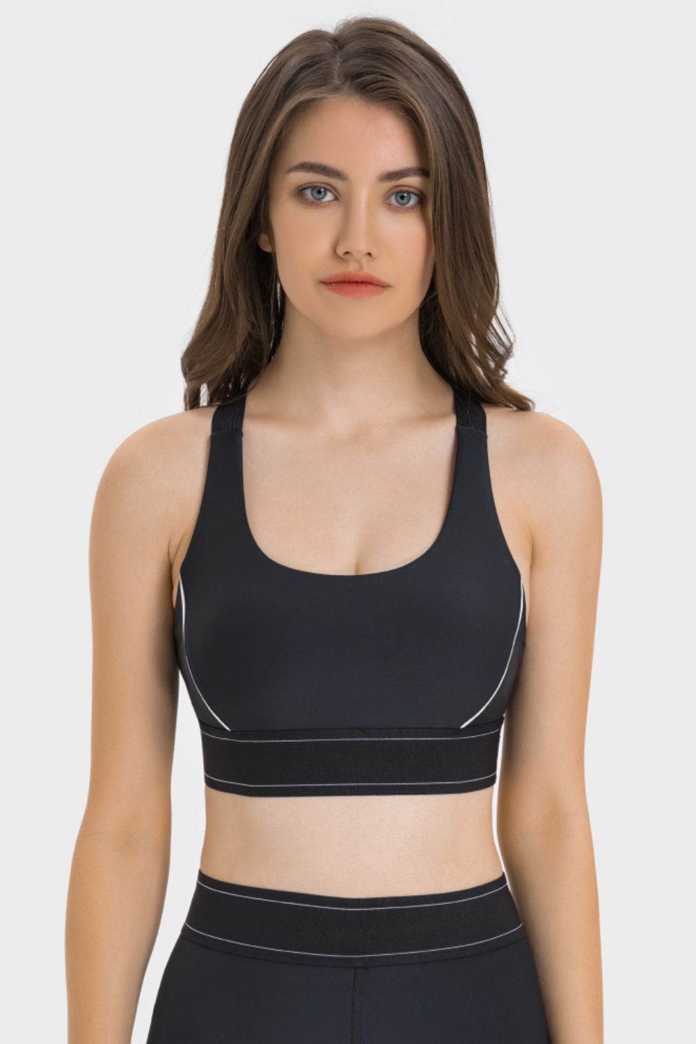 Millennia Contrast Sports Bra Carauana Store