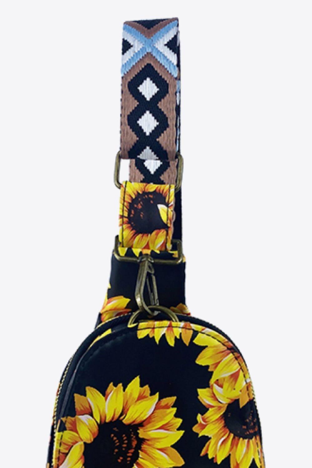 Printed PU Leather Sling Bag Carauana Store