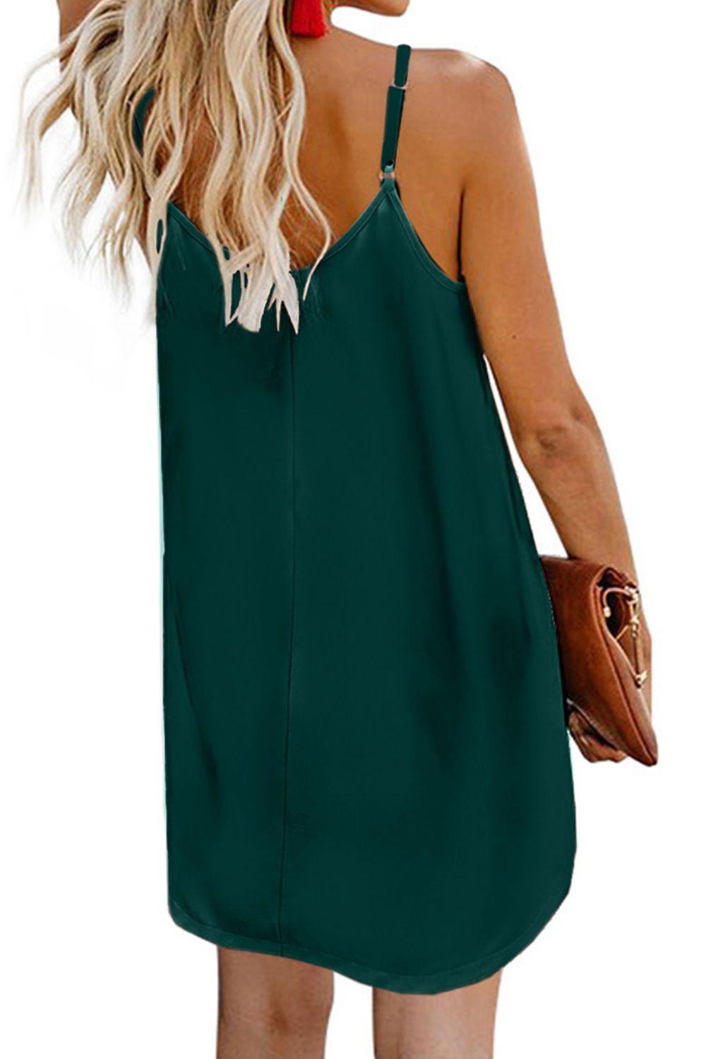 V-Neck Mini Cami Dress Carauana Store