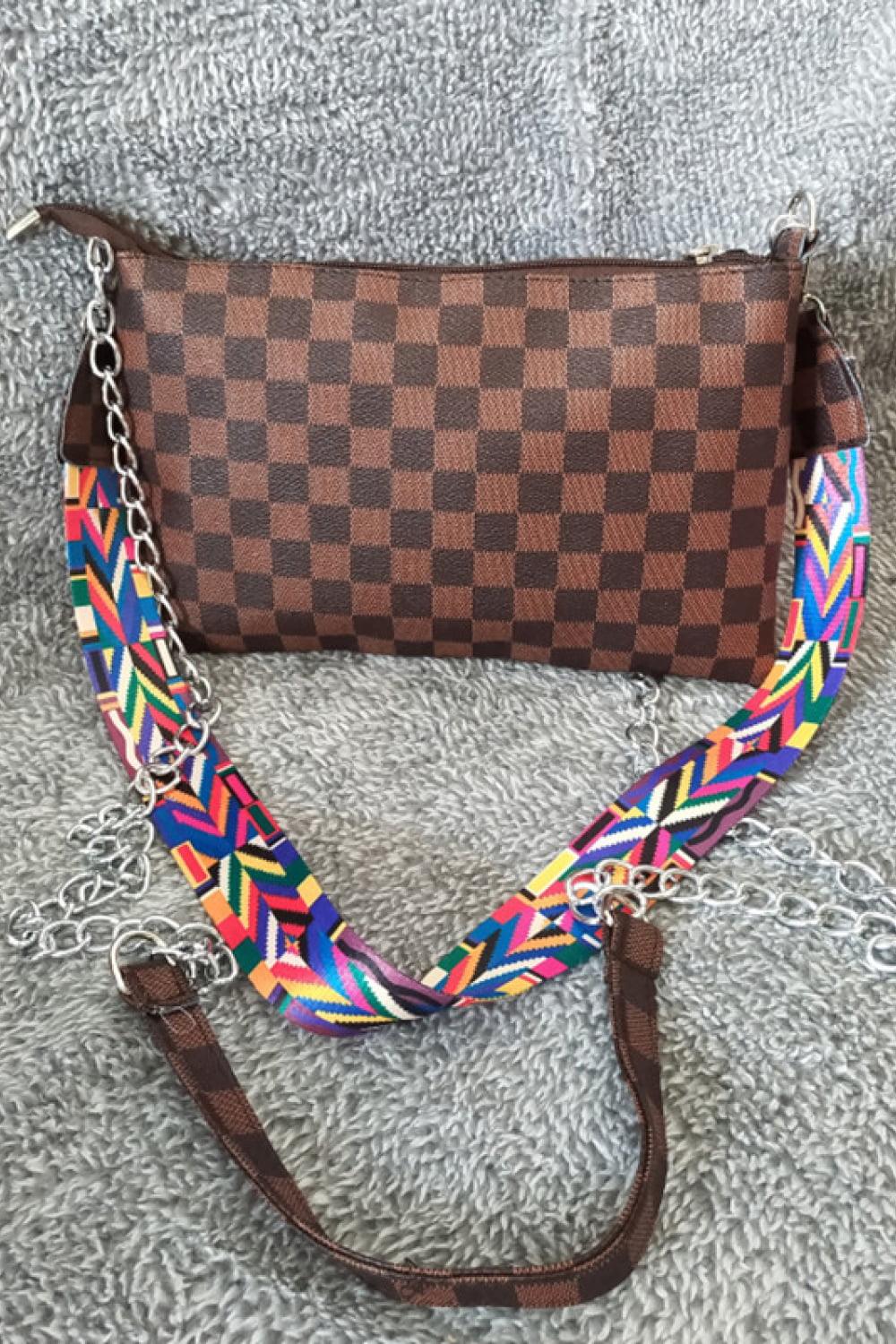Adored PU Leather Studded Shoulder Bag Carauana Store