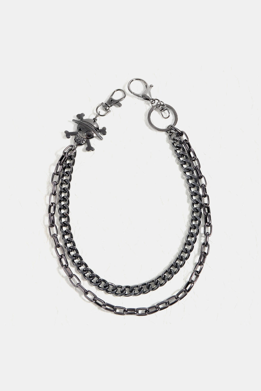 Treasure Point Shape Double Layer Alloy Belt Carauana Store