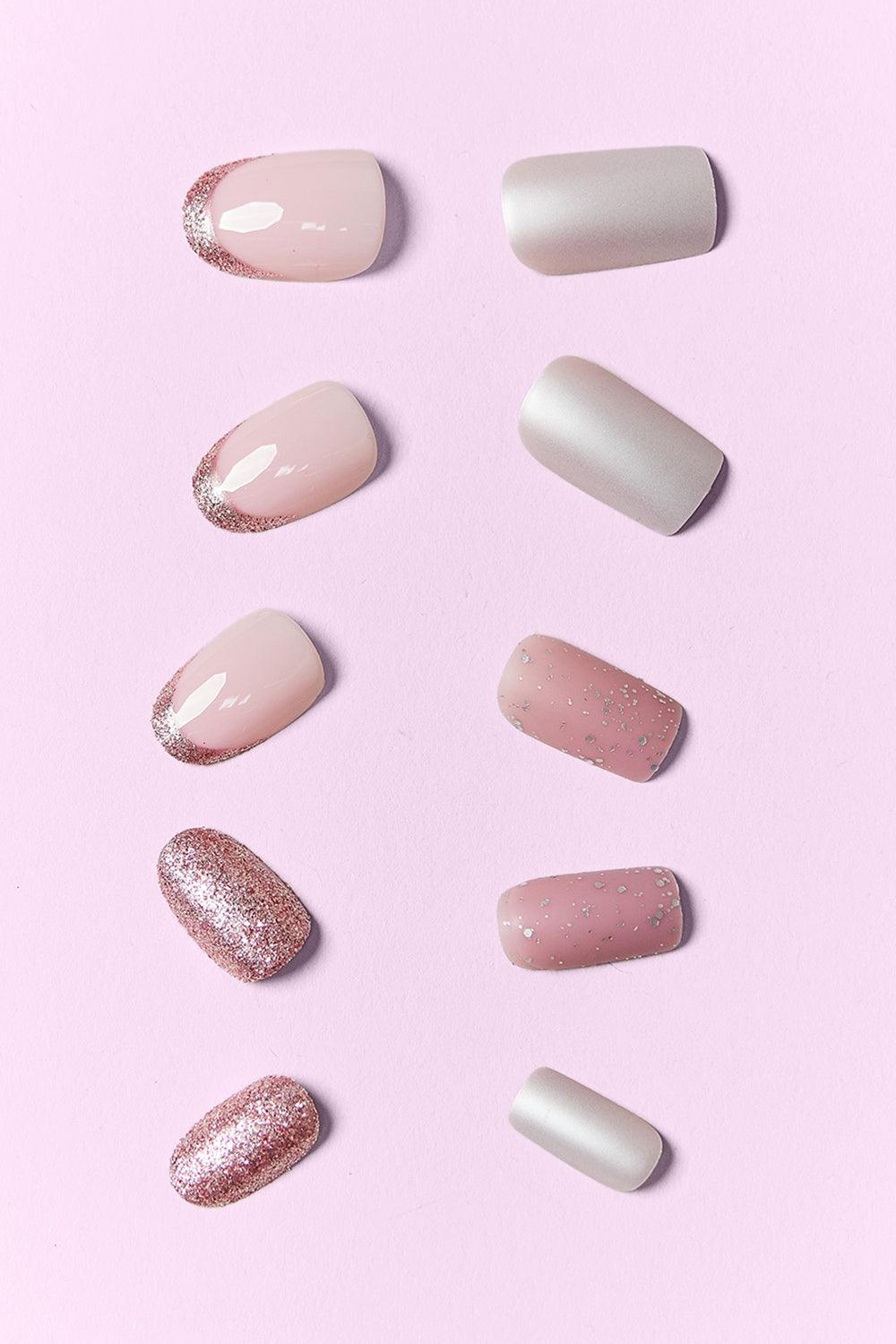 SO PINK BEAUTY Press On Nails 2 Packs Carauana Store