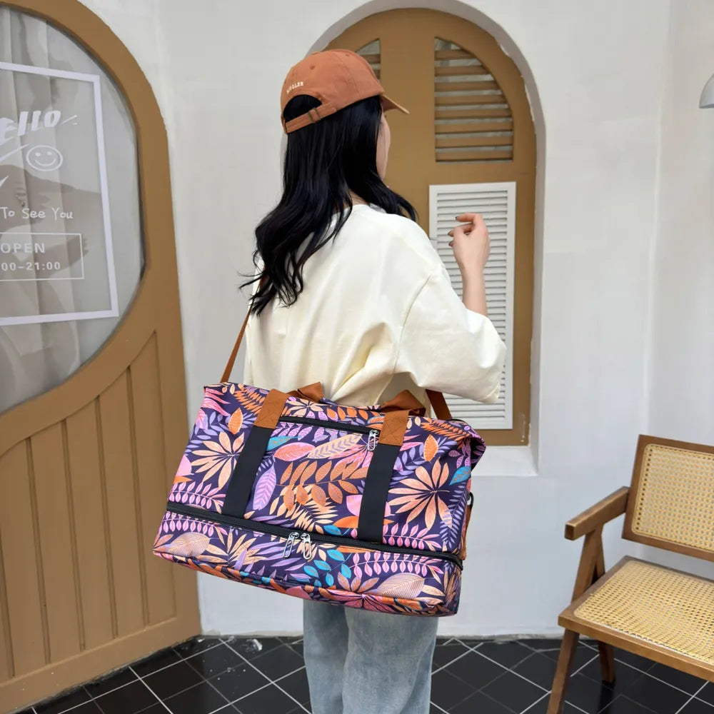 Canvas Printed Travel Bag Carauana Store