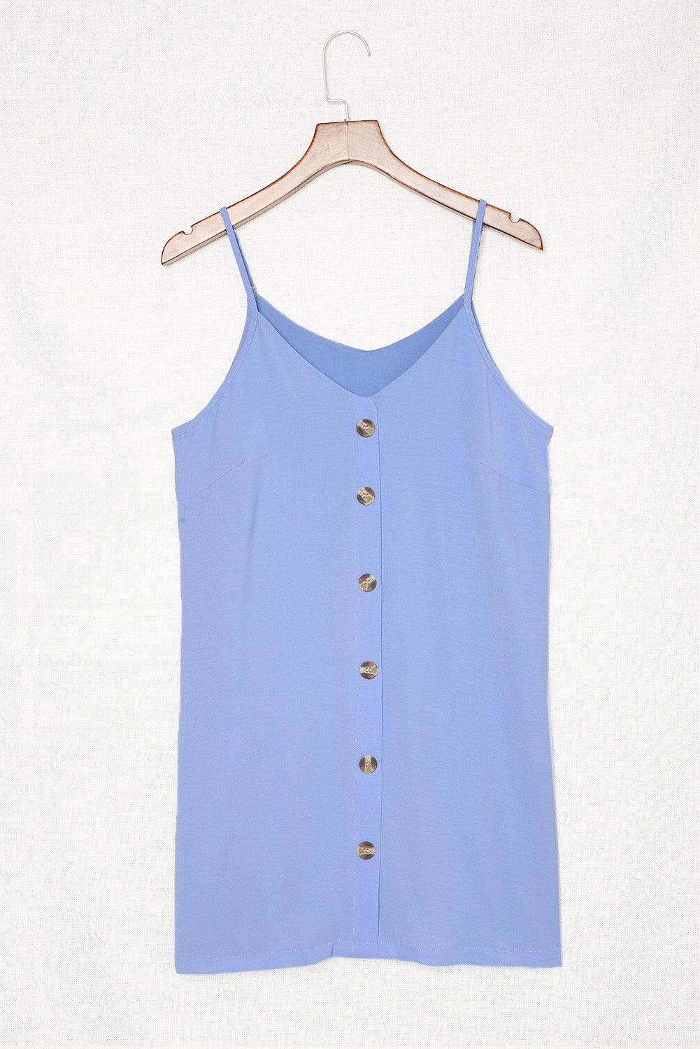 V-Neck Mini Cami Dress Carauana Store