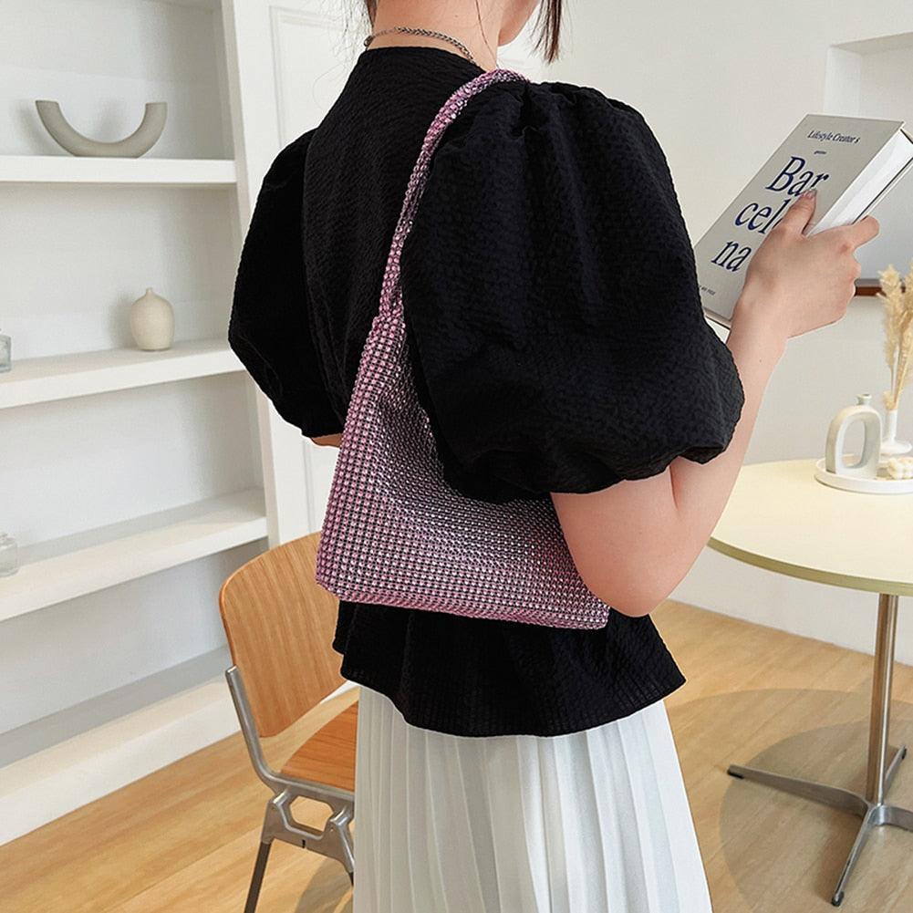 Elegant Rhinestone Clutch Purses Women Evening Wedding Party Carauana Store