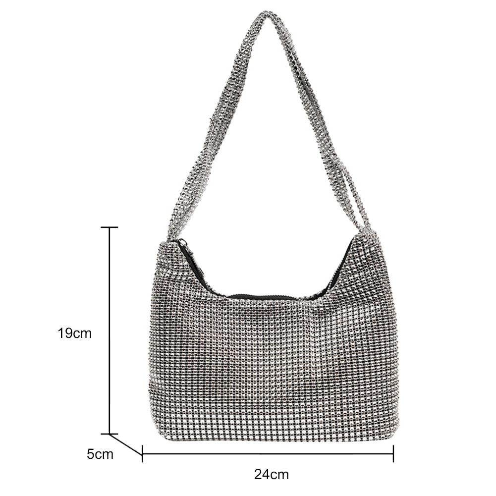 Elegant Rhinestone Clutch Purses Women Evening Wedding Party Carauana Store