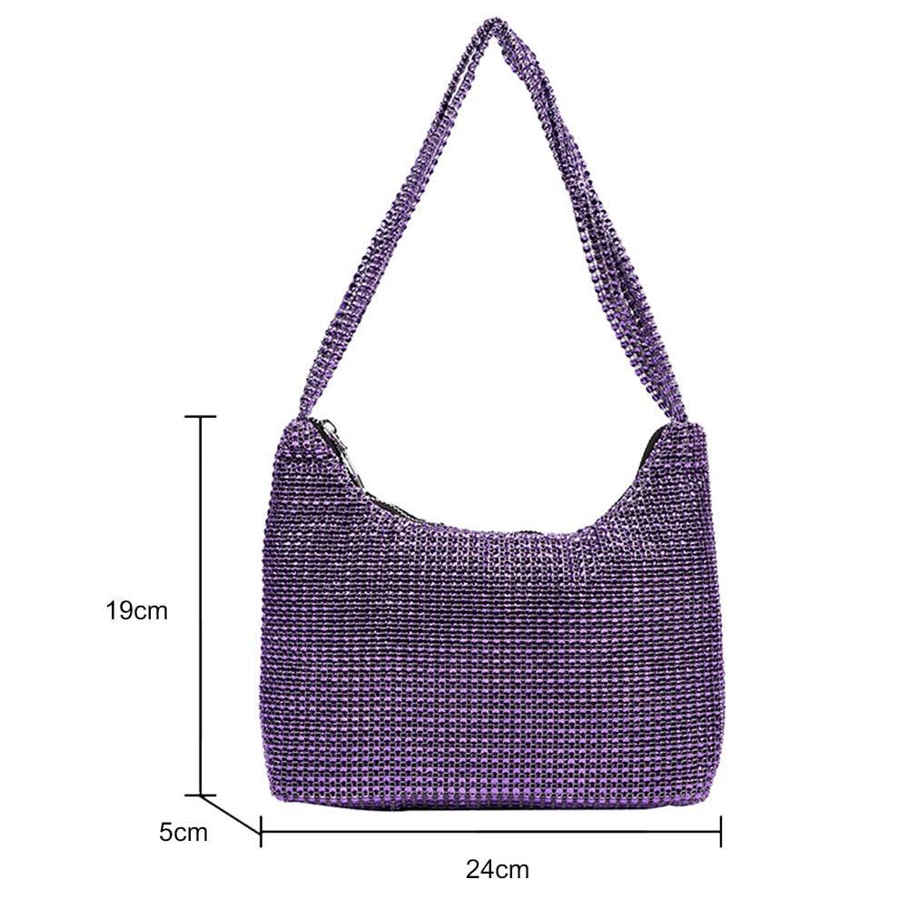 Elegant Rhinestone Clutch Purses Women Evening Wedding Party Carauana Store