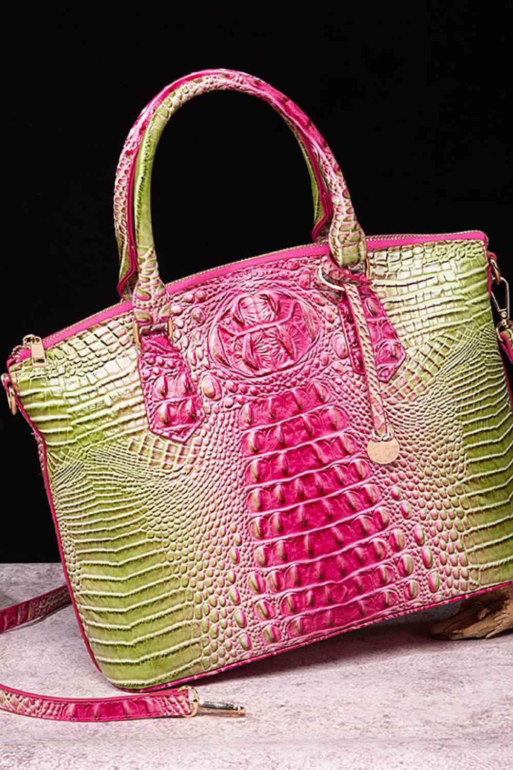 Gradient PU Leather Handbag Carauana Store