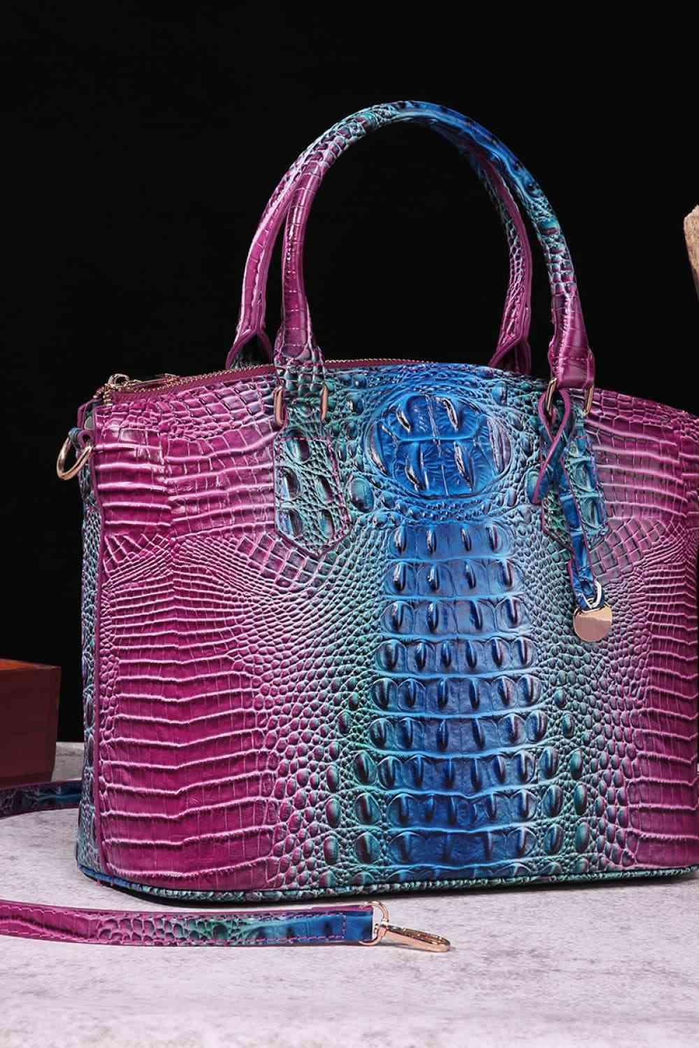 Gradient PU Leather Handbag Carauana Store