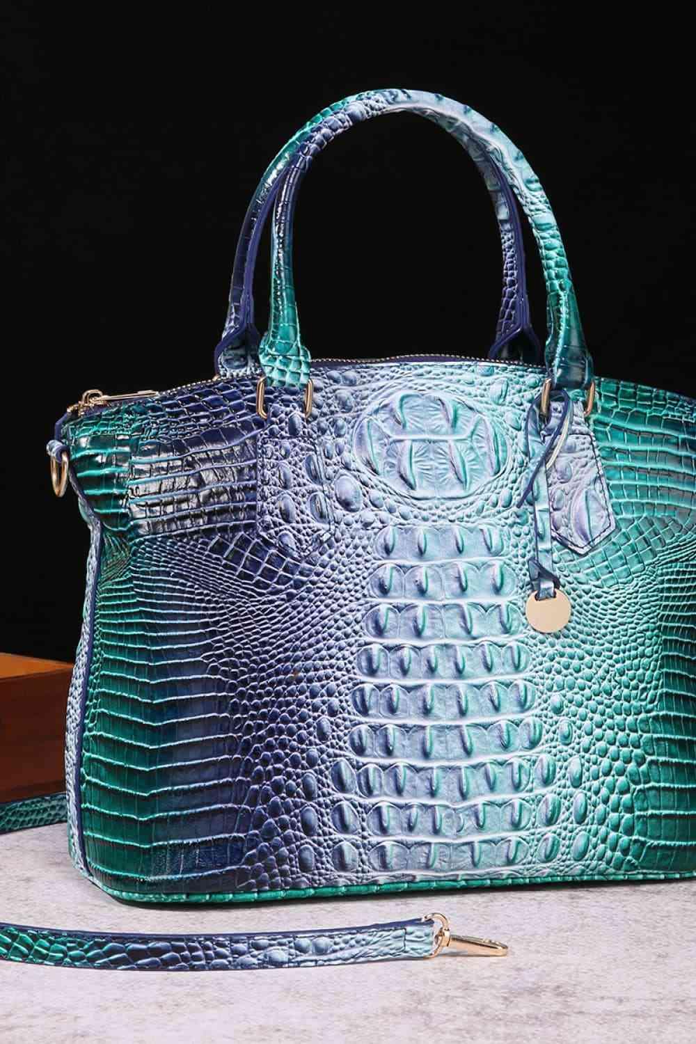 Gradient PU Leather Handbag Carauana Store