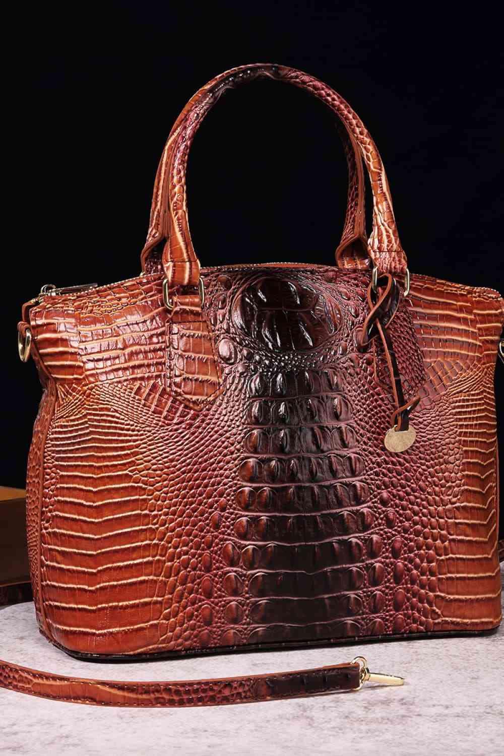 Gradient PU Leather Handbag Carauana Store