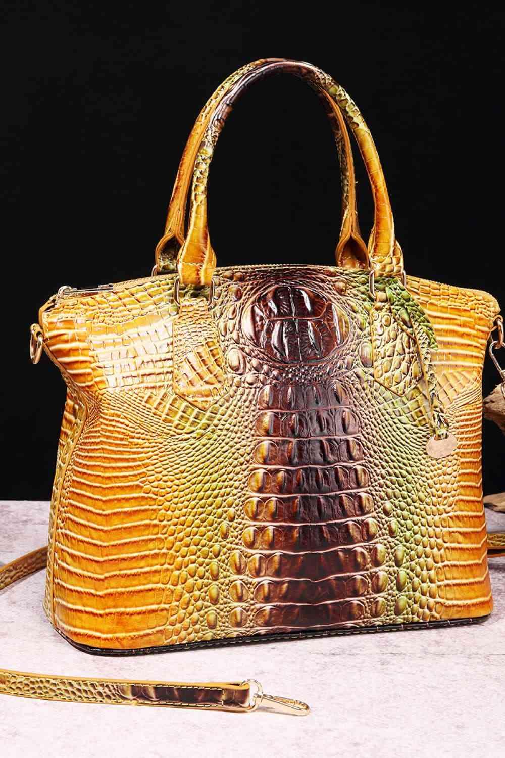 Gradient PU Leather Handbag Carauana Store