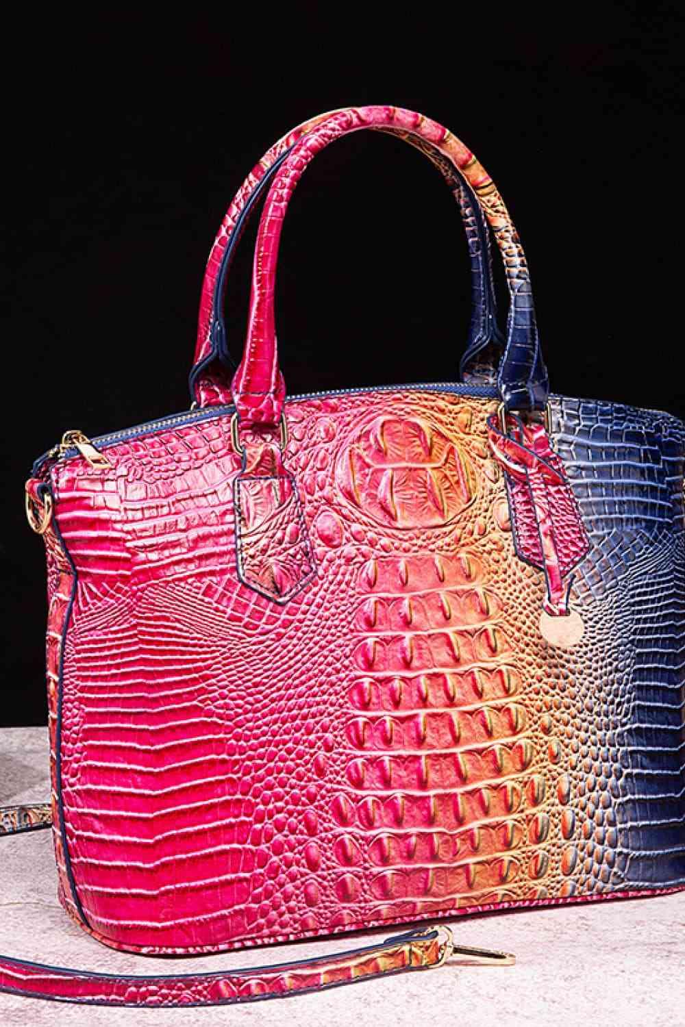 Gradient PU Leather Handbag Carauana Store