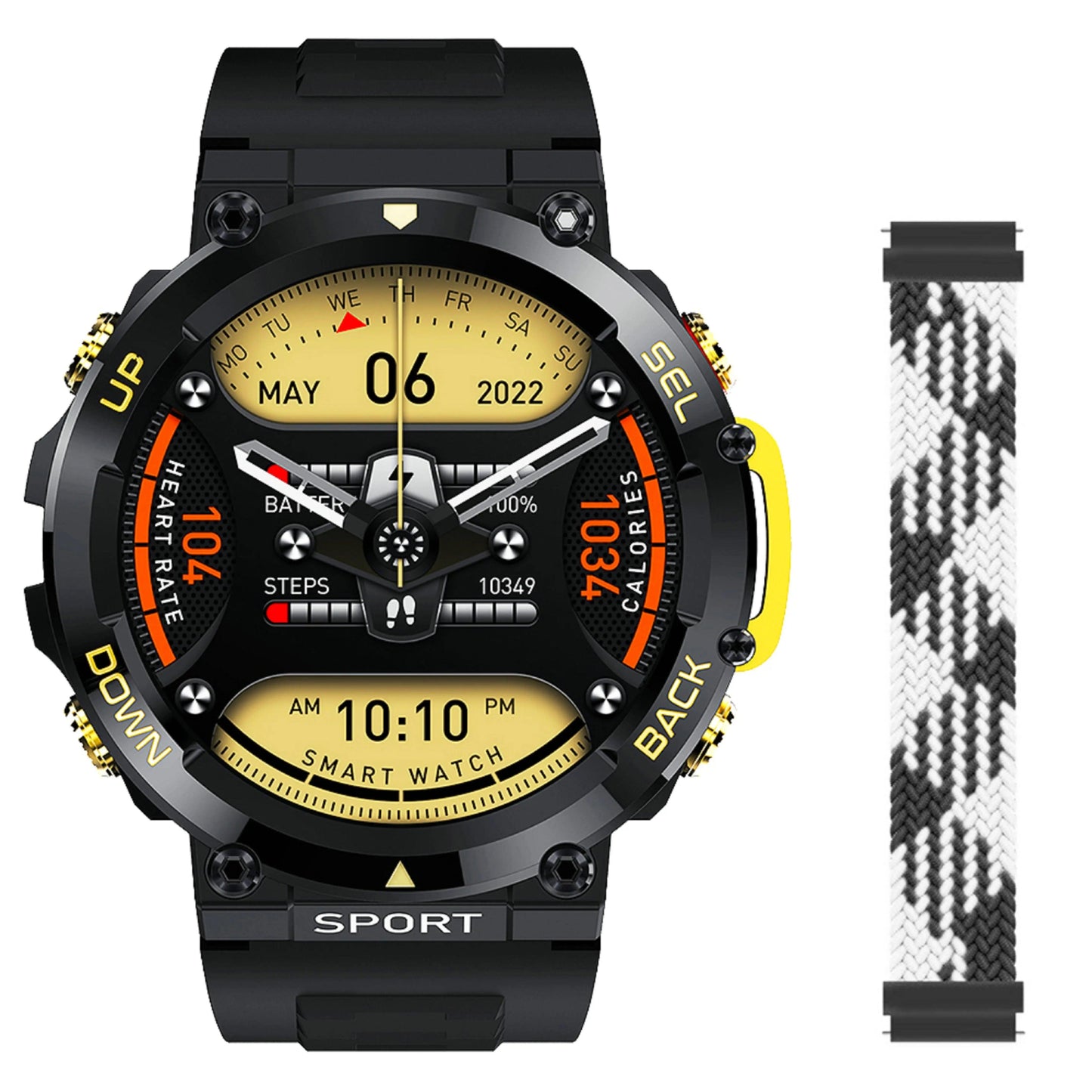 LEMFO Music Smartwatch Bluetooth Call sports NFC|Your Ultimate Health and Fitness Companion Carauana Store