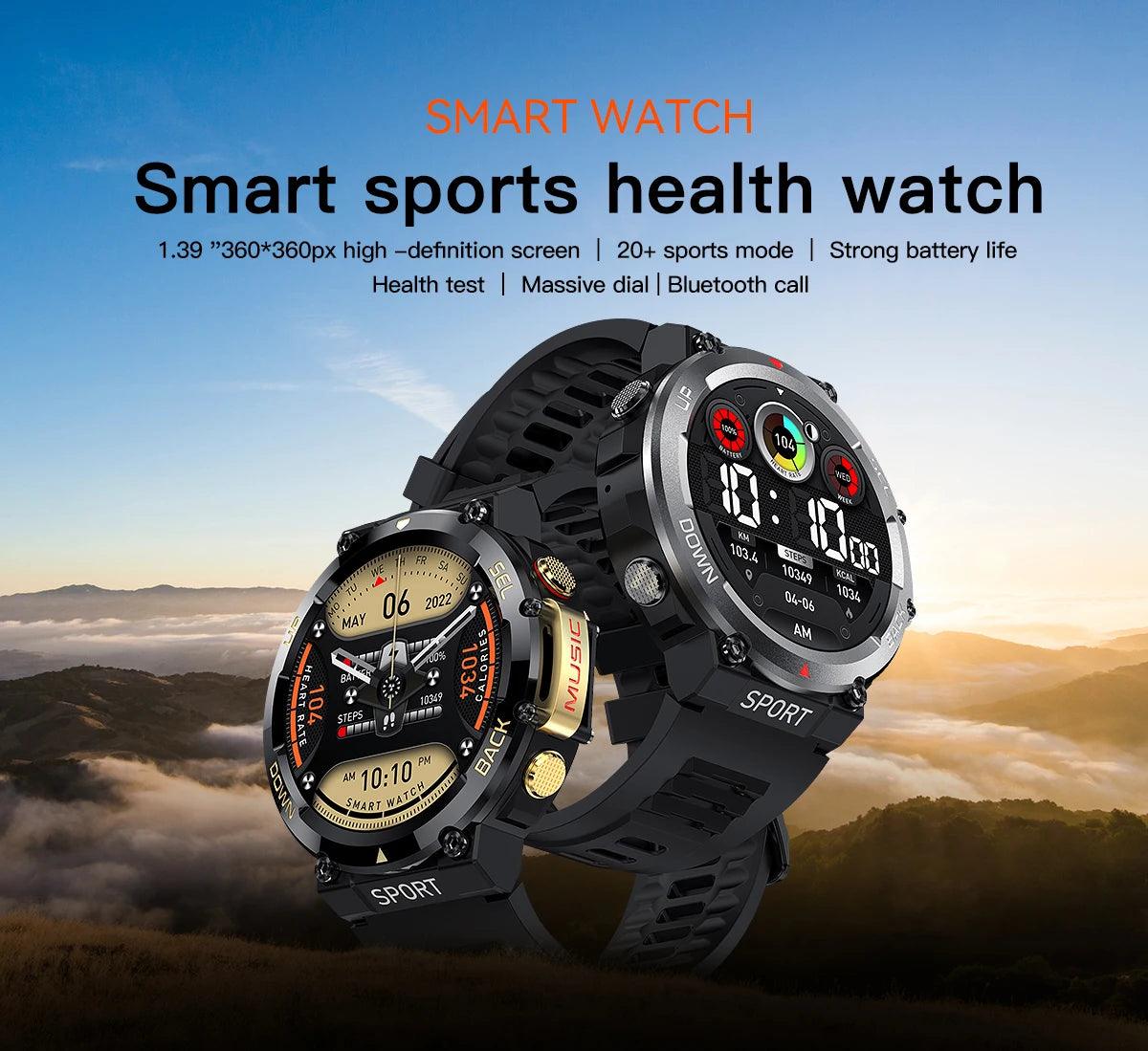 LEMFO Music Smartwatch Bluetooth Call sports NFC|Your Ultimate Health and Fitness Companion Carauana Store