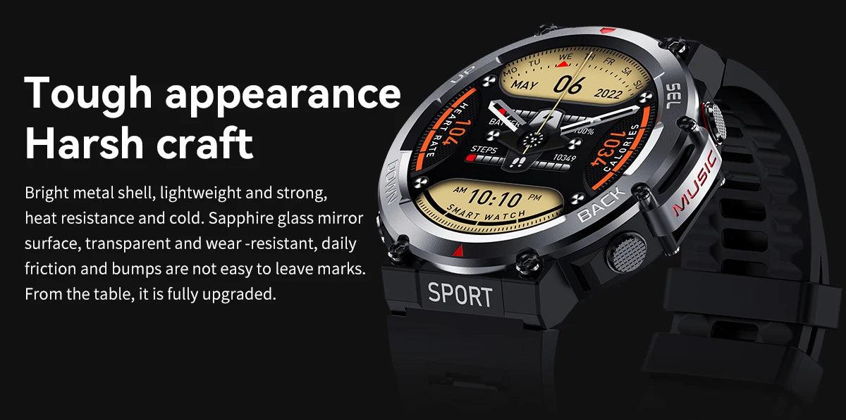 LEMFO Music Smartwatch Bluetooth Call sports NFC|Your Ultimate Health and Fitness Companion Carauana Store
