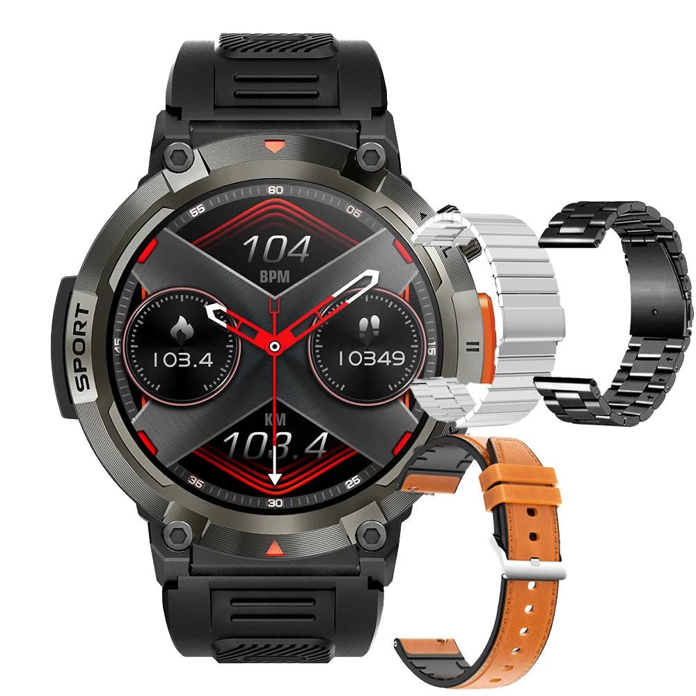 LEMFO Smartwatch With Flash Light 500Lumin S100 Men Women|Your Ultimate Fitness Companion Carauana Store