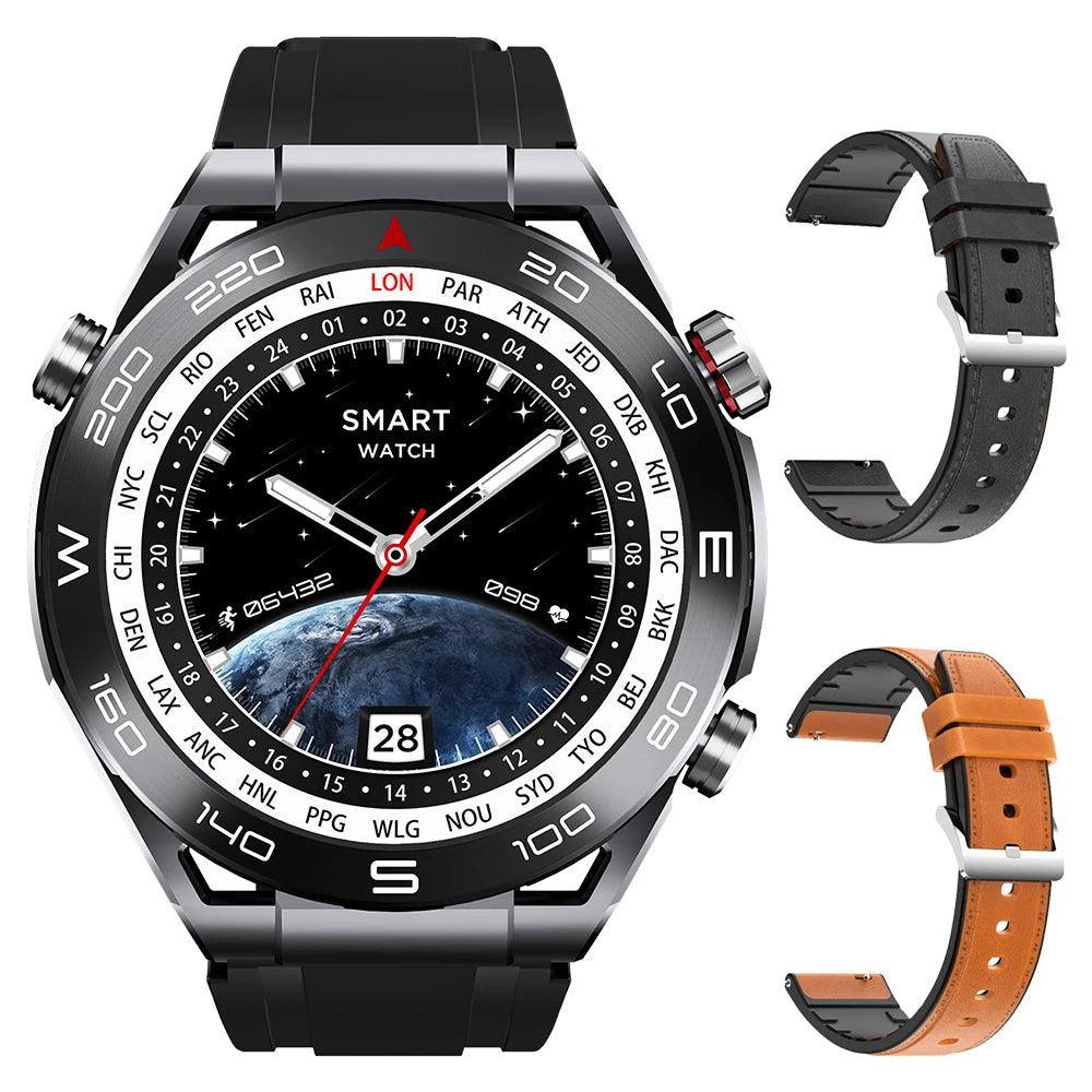 LEMFO smartWatches for men stainless steel|Your Timeless Companion, Now Exclusively Yours! Carauana Store