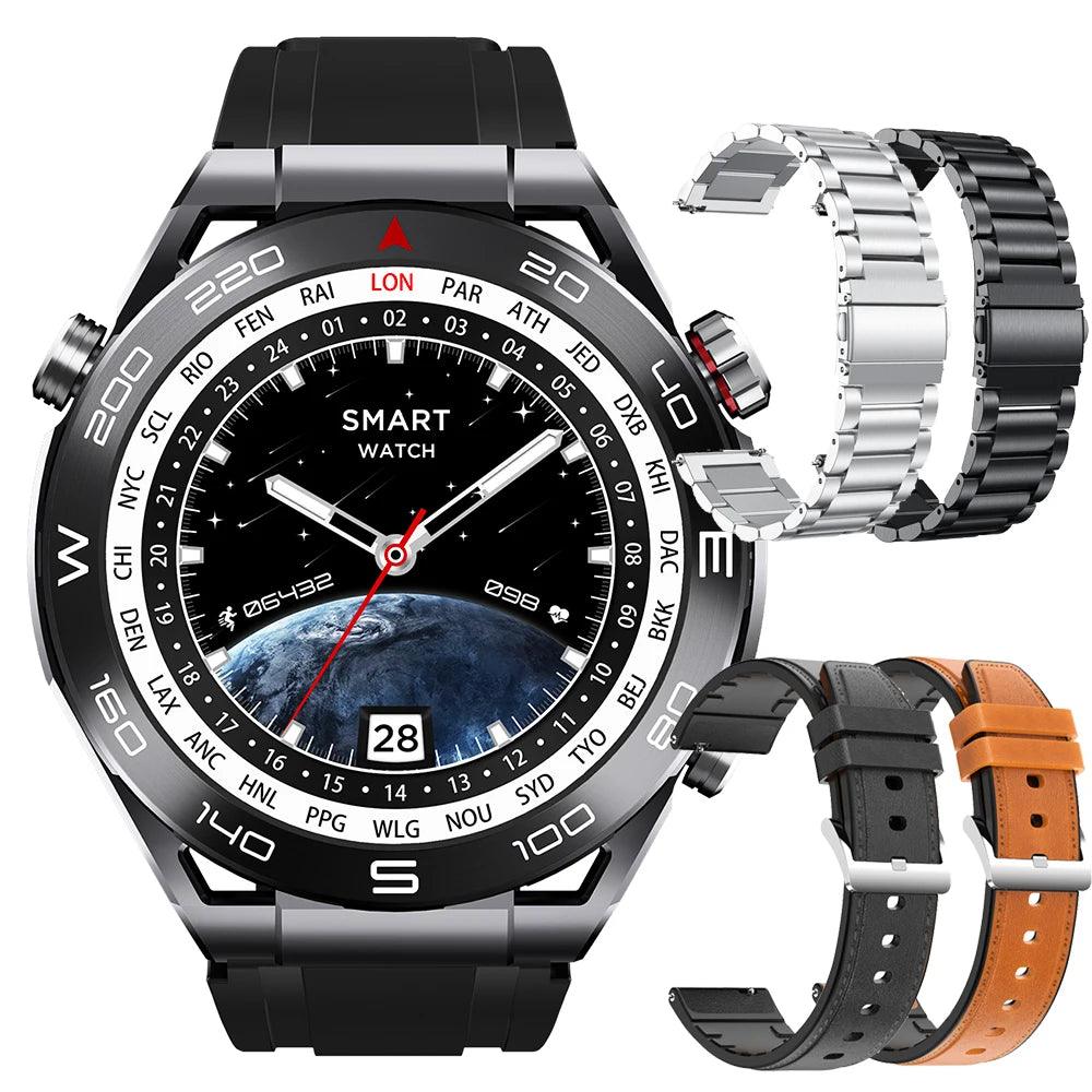 LEMFO smartWatches for men stainless steel|Your Timeless Companion, Now Exclusively Yours! Carauana Store