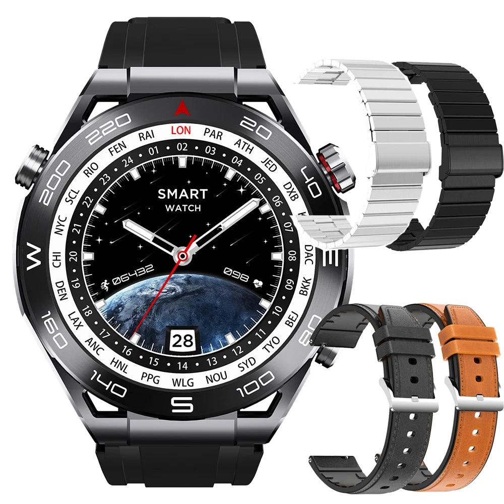 LEMFO smartWatches for men stainless steel|Your Timeless Companion, Now Exclusively Yours! Carauana Store