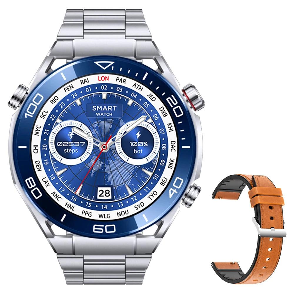 LEMFO smartWatches for men stainless steel|Your Timeless Companion, Now Exclusively Yours! Carauana Store