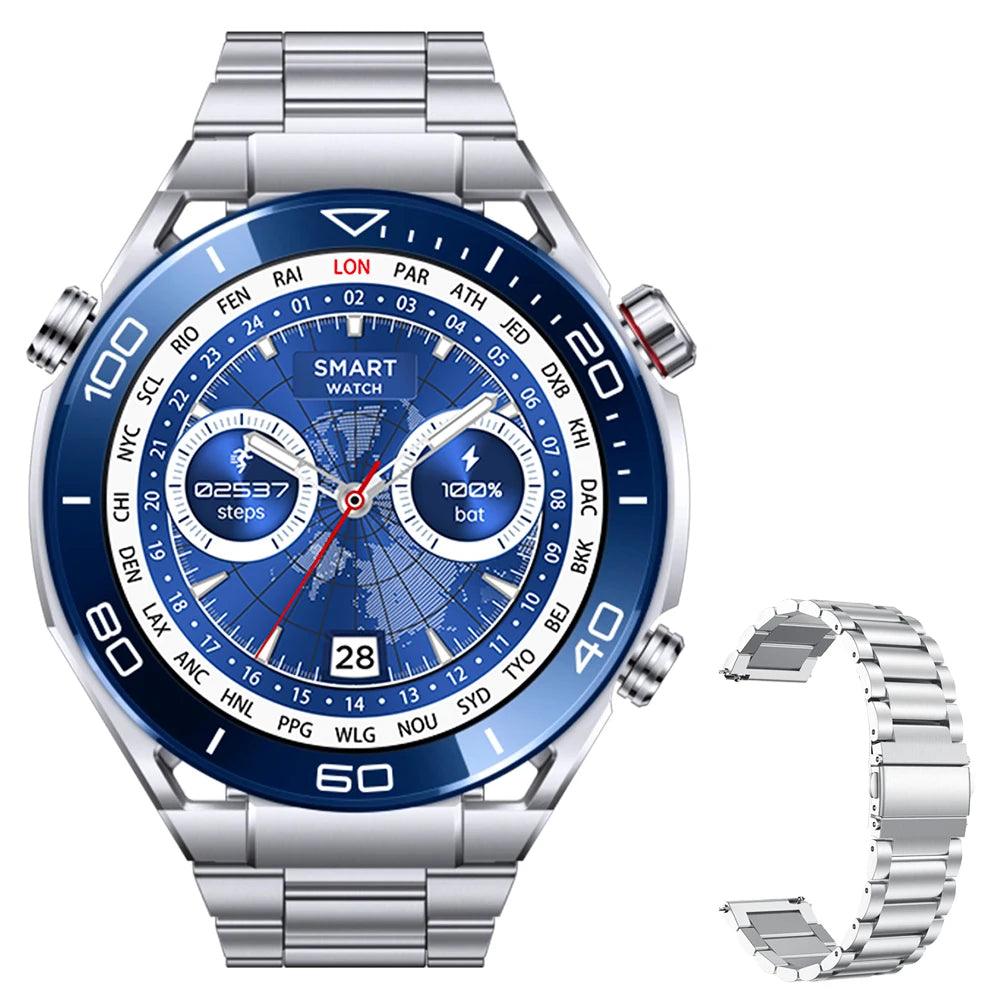 LEMFO smartWatches for men stainless steel|Your Timeless Companion, Now Exclusively Yours! Carauana Store