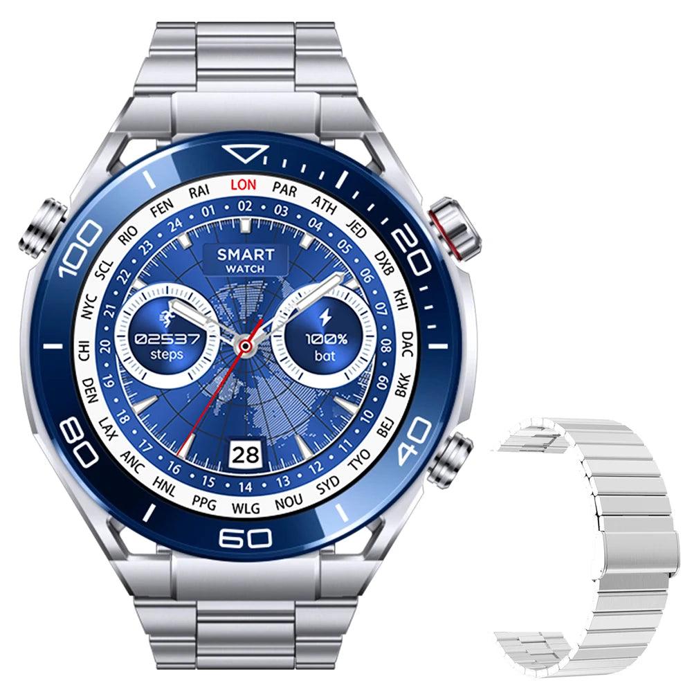 LEMFO smartWatches for men stainless steel|Your Timeless Companion, Now Exclusively Yours! Carauana Store