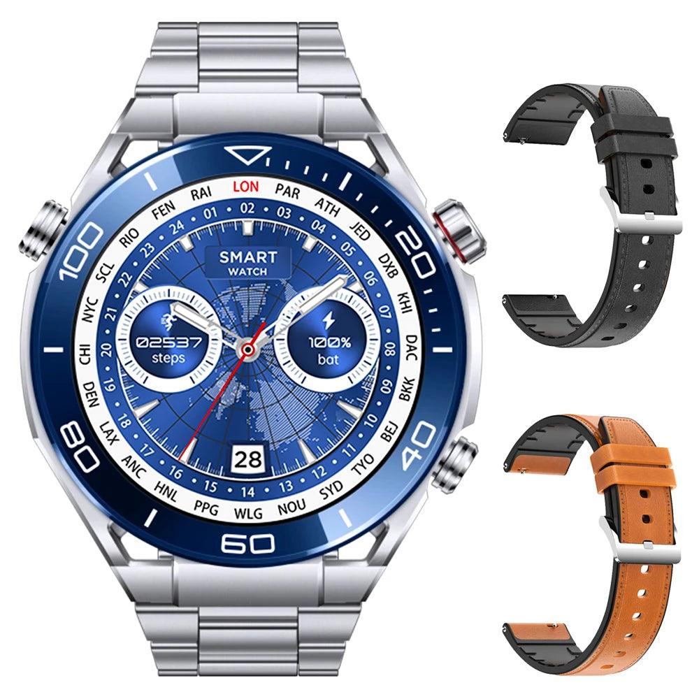 LEMFO smartWatches for men stainless steel|Your Timeless Companion, Now Exclusively Yours! Carauana Store