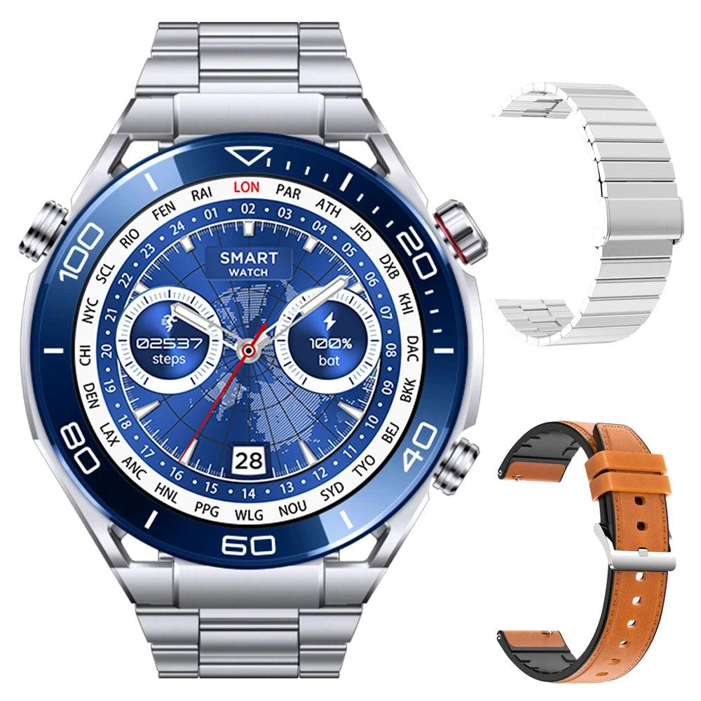 LEMFO smartWatches for men stainless steel|Your Timeless Companion, Now Exclusively Yours! Carauana Store