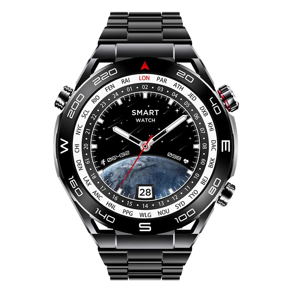 LEMFO smartWatches for men stainless steel|Your Timeless Companion, Now Exclusively Yours! Carauana Store