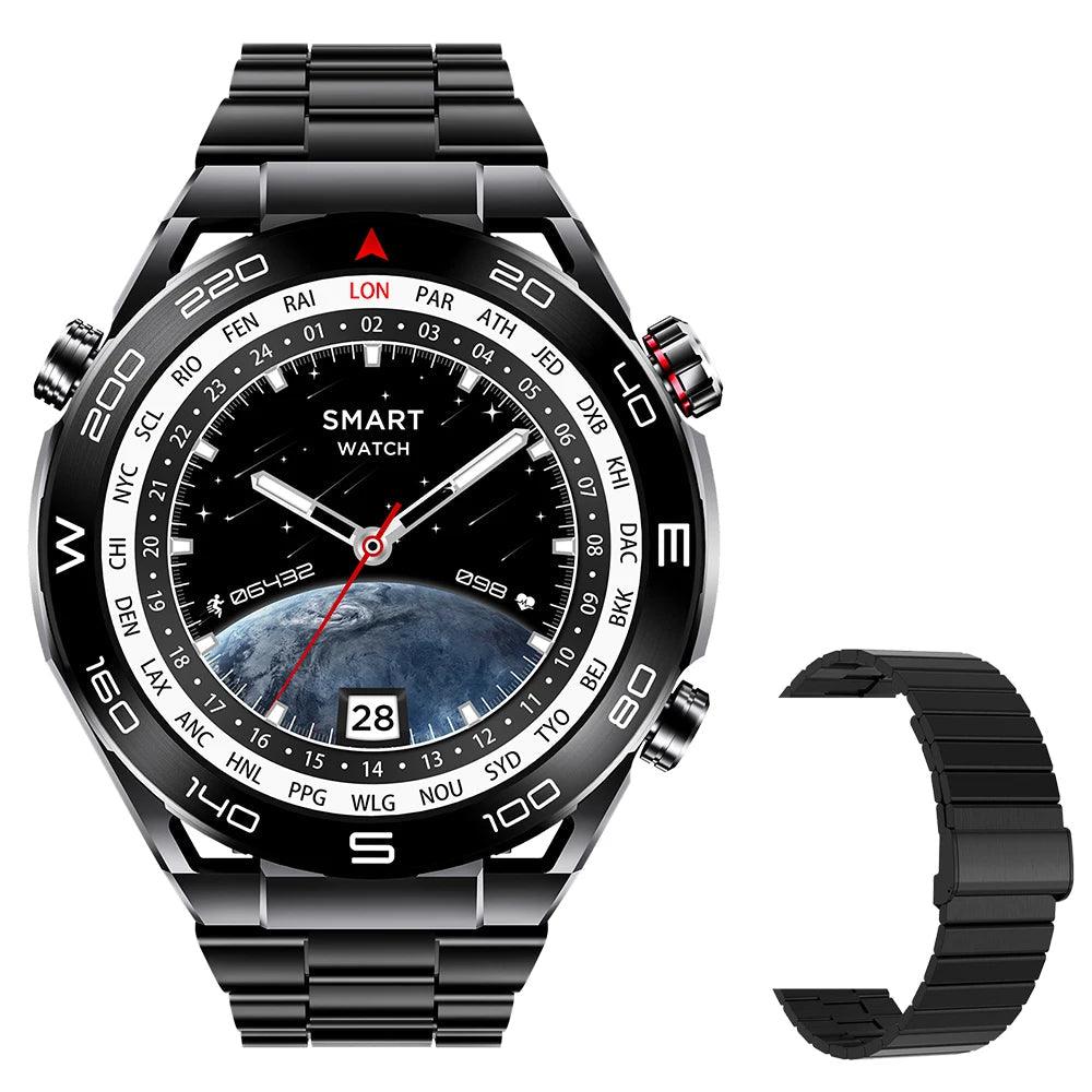 LEMFO smartWatches for men stainless steel|Your Timeless Companion, Now Exclusively Yours! Carauana Store