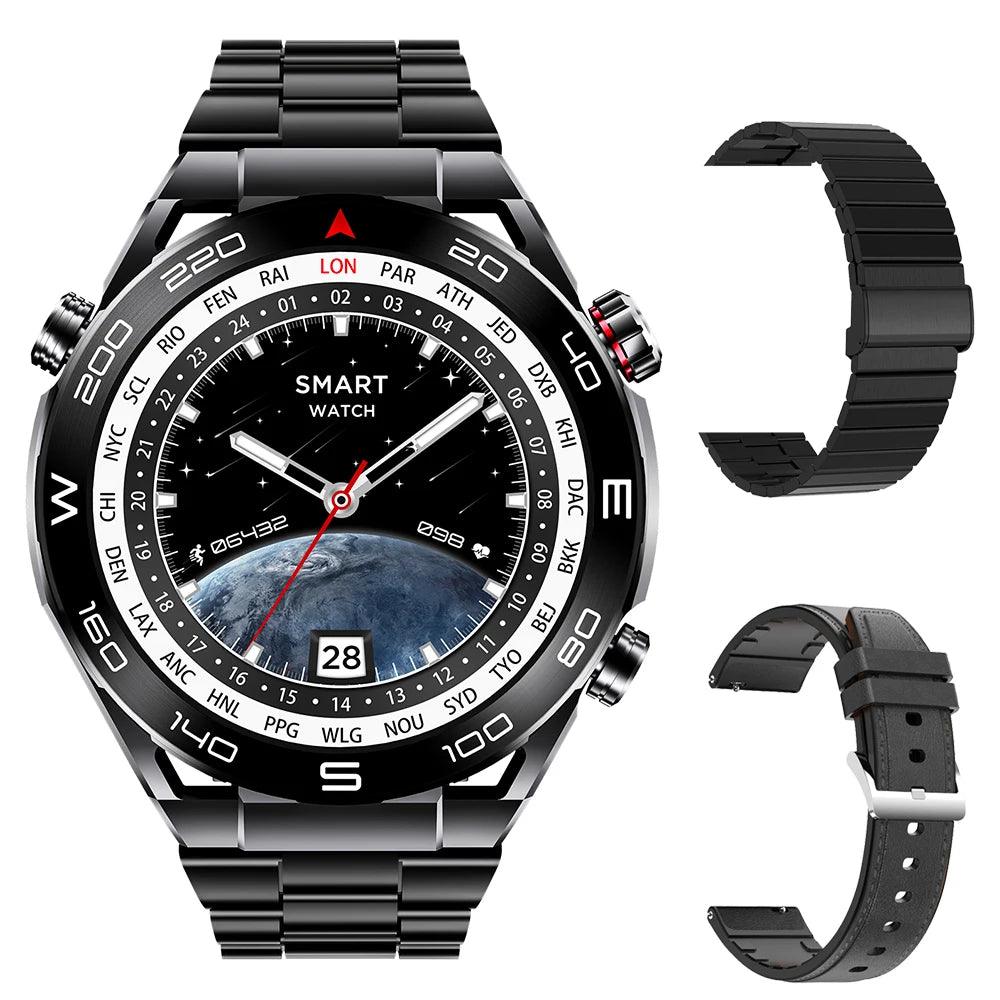 LEMFO smartWatches for men stainless steel|Your Timeless Companion, Now Exclusively Yours! Carauana Store