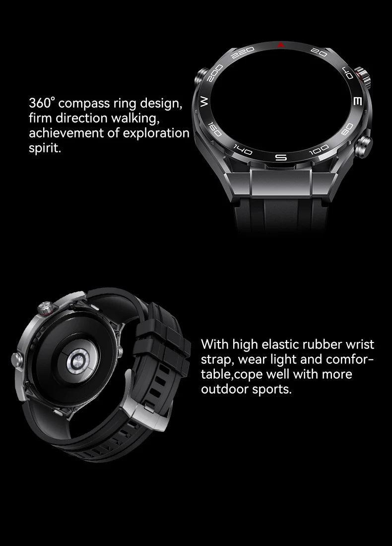 LEMFO smartWatches for men stainless steel|Your Timeless Companion, Now Exclusively Yours! Carauana Store