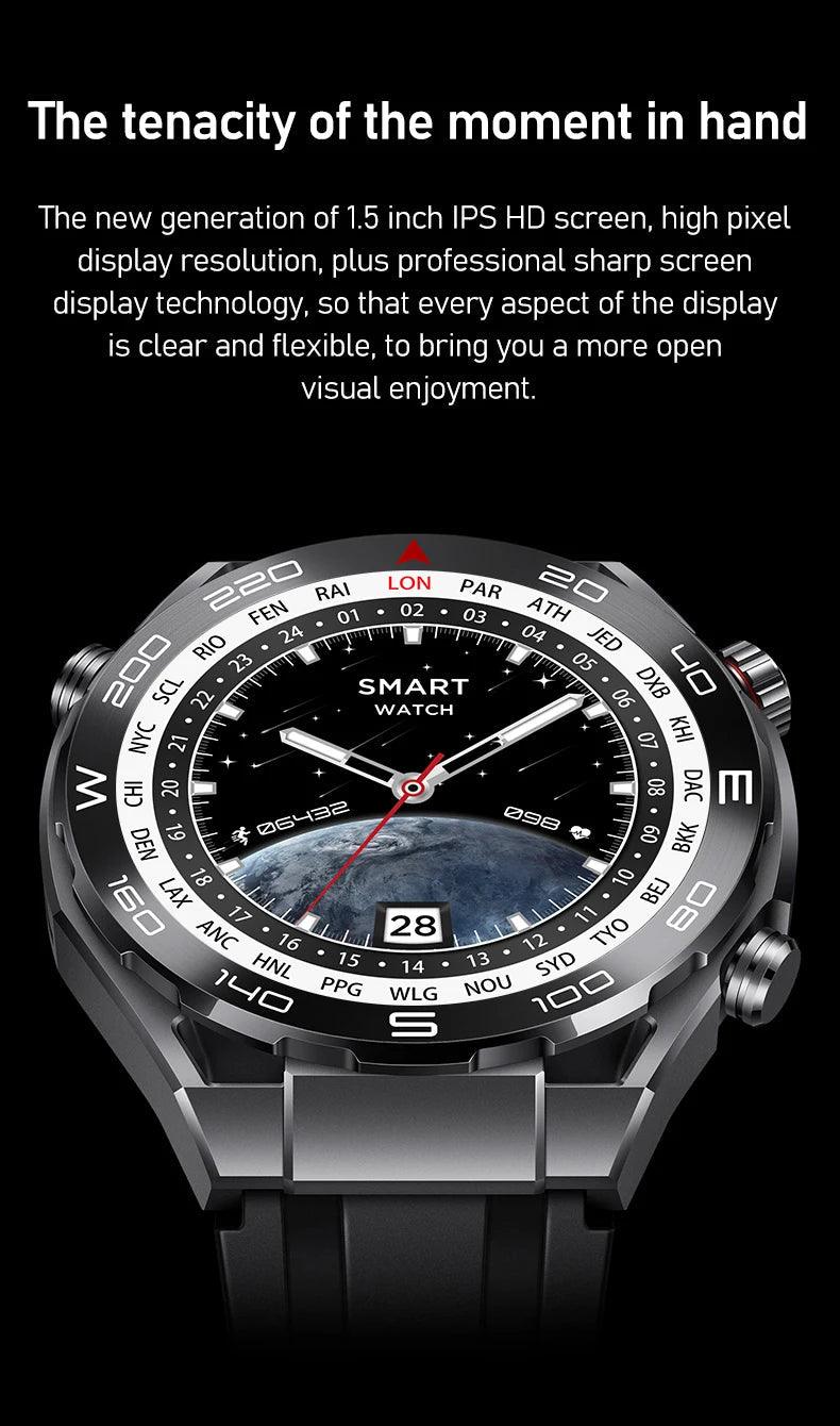 LEMFO smartWatches for men stainless steel|Your Timeless Companion, Now Exclusively Yours! Carauana Store