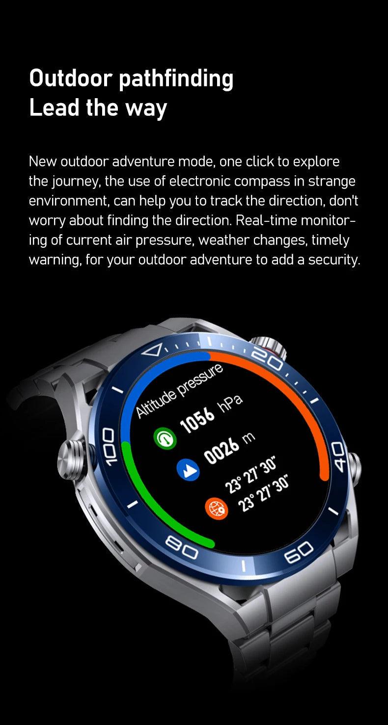 LEMFO smartWatches for men stainless steel|Your Timeless Companion, Now Exclusively Yours! Carauana Store