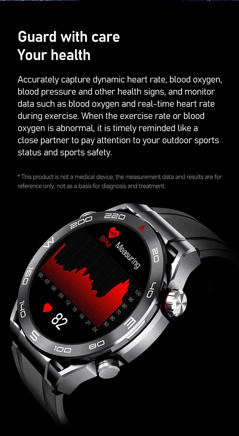 LEMFO smartWatches for men stainless steel|Your Timeless Companion, Now Exclusively Yours! Carauana Store