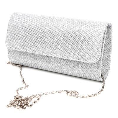 Ladies Handbag Wedding Luxury Chain Crossbody Bags Gold Silver Evening Party Clutch and Purse Female Carauana Store