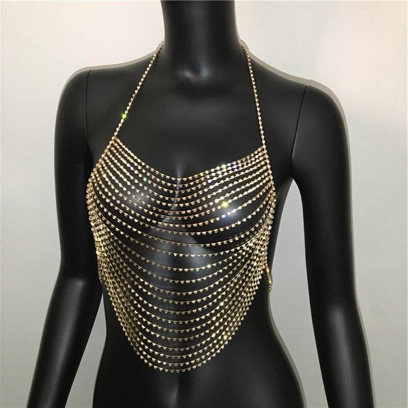 Lady Sexy Backless Party Cropped Top 2023 Carauana Store