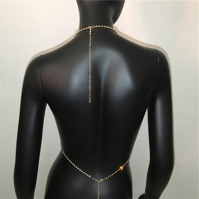 Lady Sexy Backless Party Cropped Top 2023 Carauana Store